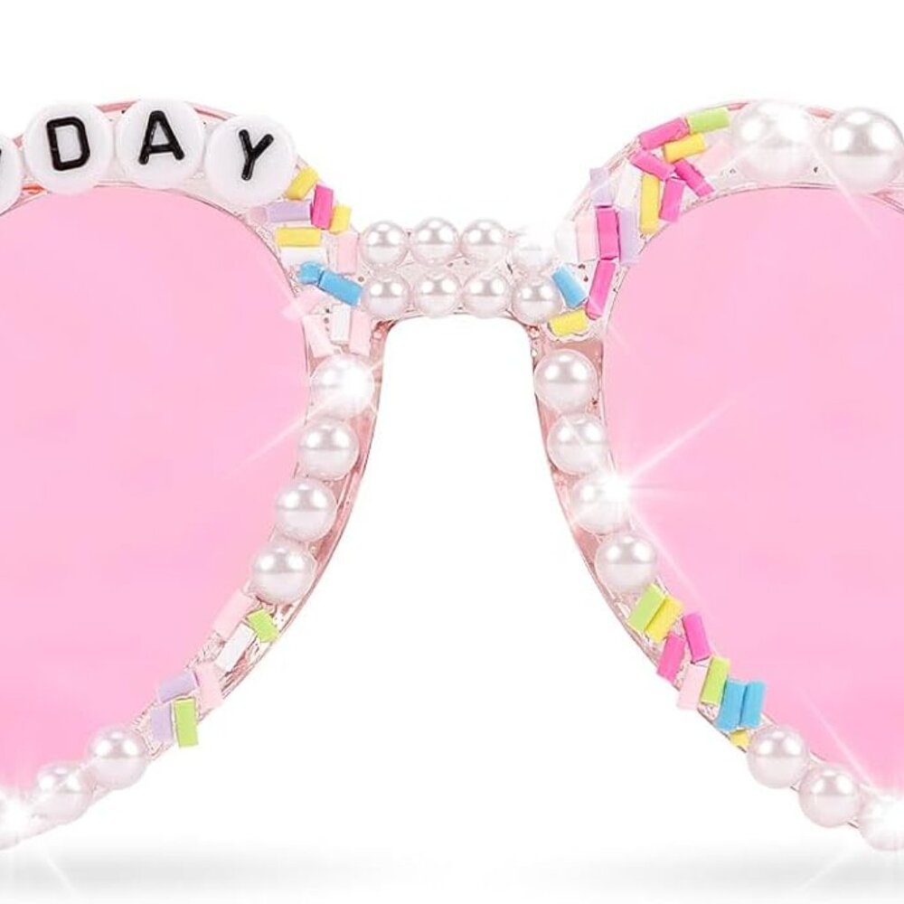 Birthday Glasses For Girls Women, Birthday Girl Glasses Birthday Sunglasses For